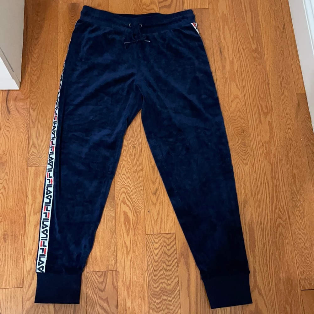 Fila size S soft blue joggers